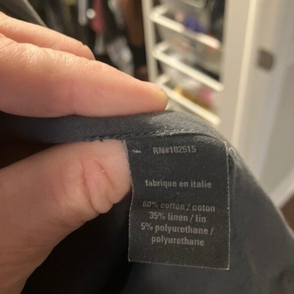 John Varvatos Utility-Bomber Grey Jacket Full Zip Men’s Small-Medium - Picture 3 of 5